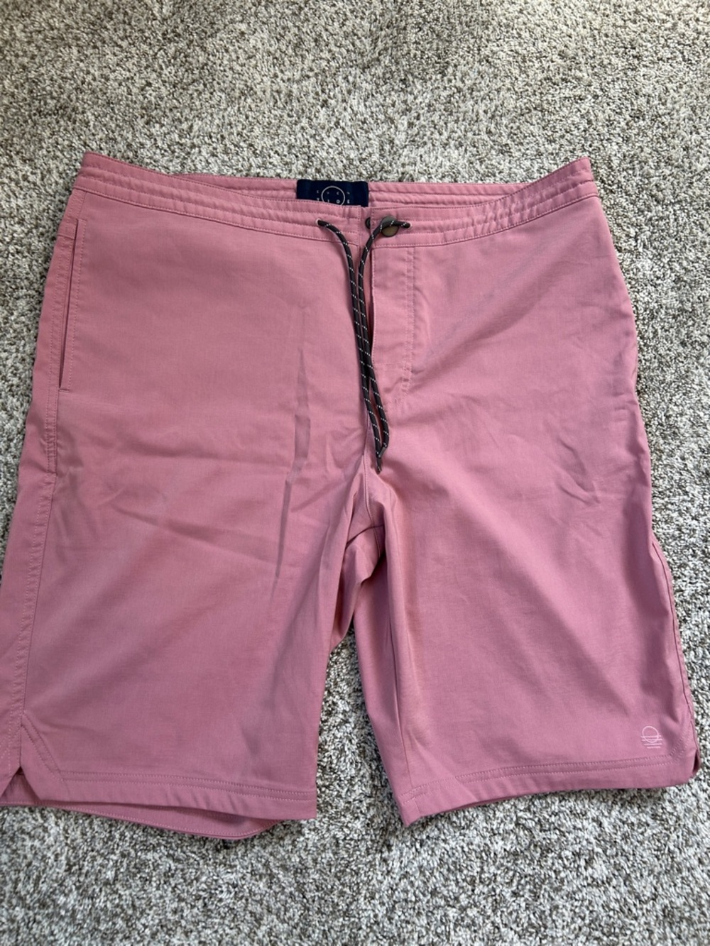 Men's Pink performance shorts